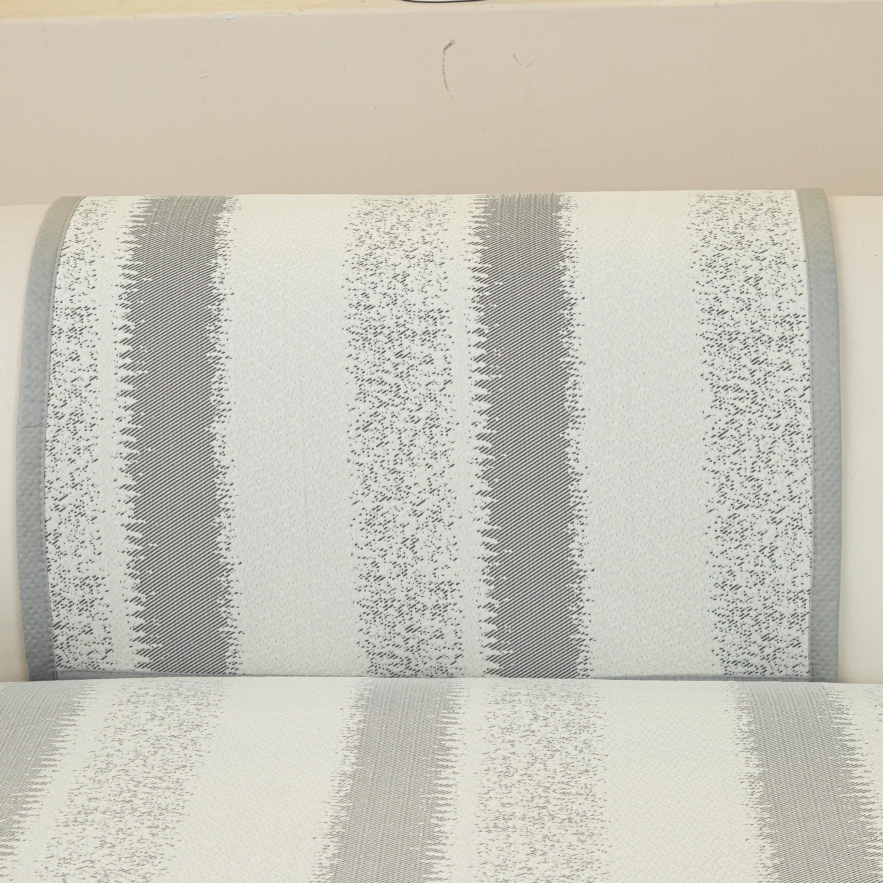 Striped Non-Slip Cooling Couch Cover, Summer Couch Pads for Seat Back Armrest