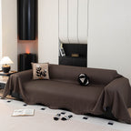 Soft Decorative Throw for Sofa and Loveseat, Textured Sofa Cover Blanket for Couch
