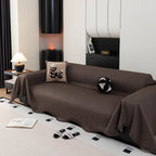 Soft Decorative Throw for Sofa and Loveseat, Textured Sofa Cover Blanket for Couch