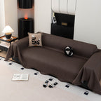 Soft Decorative Throw for Sofa and Loveseat, Textured Sofa Cover Blanket for Couch