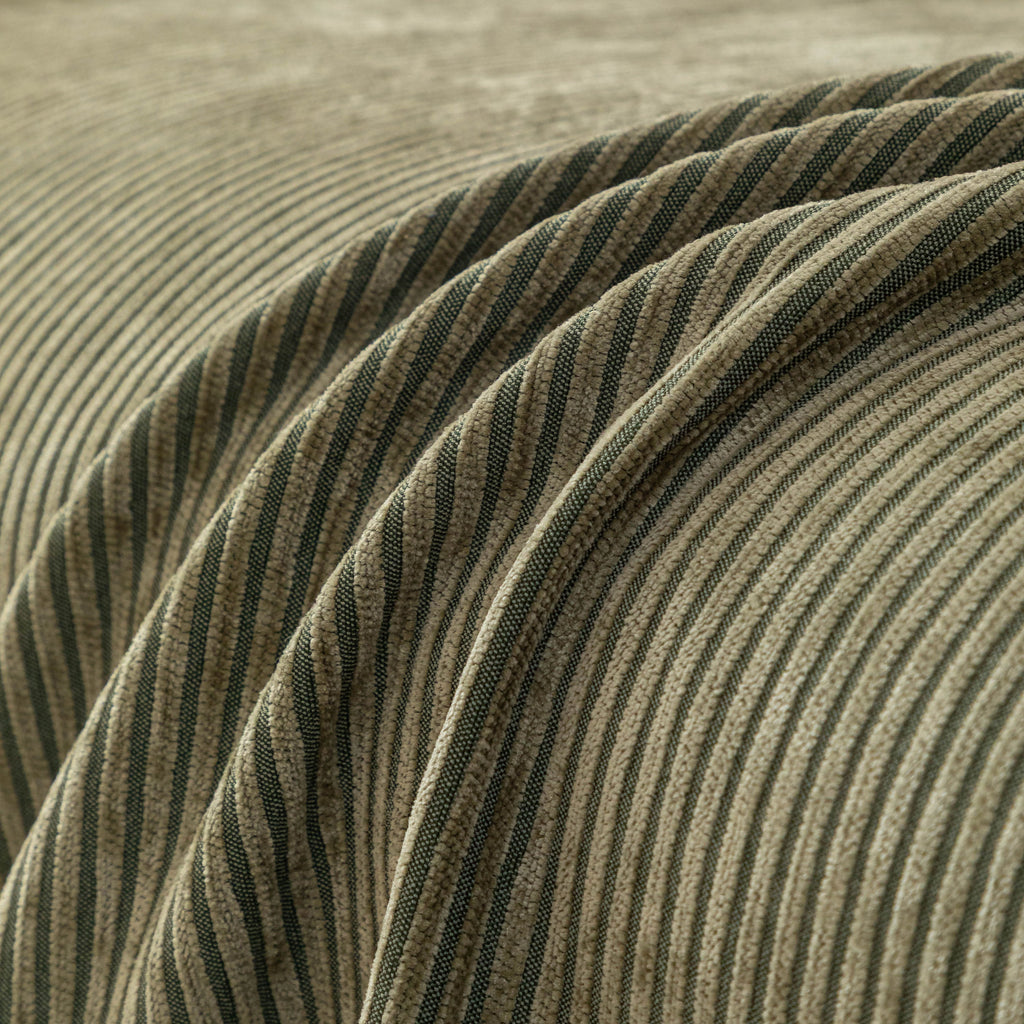 Textured Striped Cozy Couch Cover Throw Blanket with Pom Pom Trim for Sectional Sofa