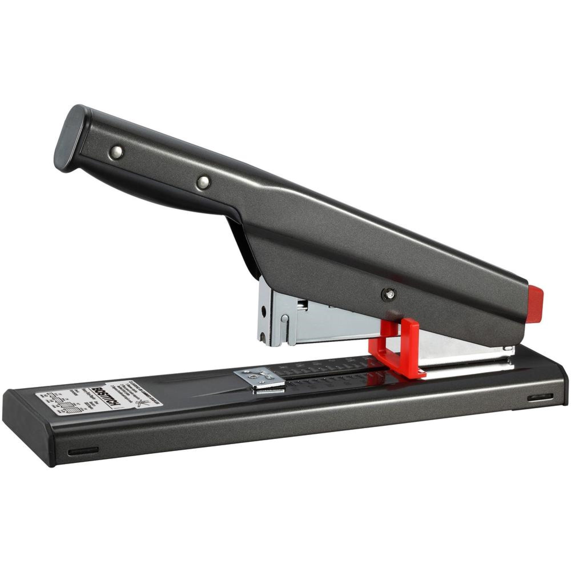 Bostitch Antimicrobial Heavy Duty Stapler - 130 Sheets Capacity - 210 Staple Capacity - Full Strip - 1/4 , 1/2 , 3/8 , 5/8 Stapl