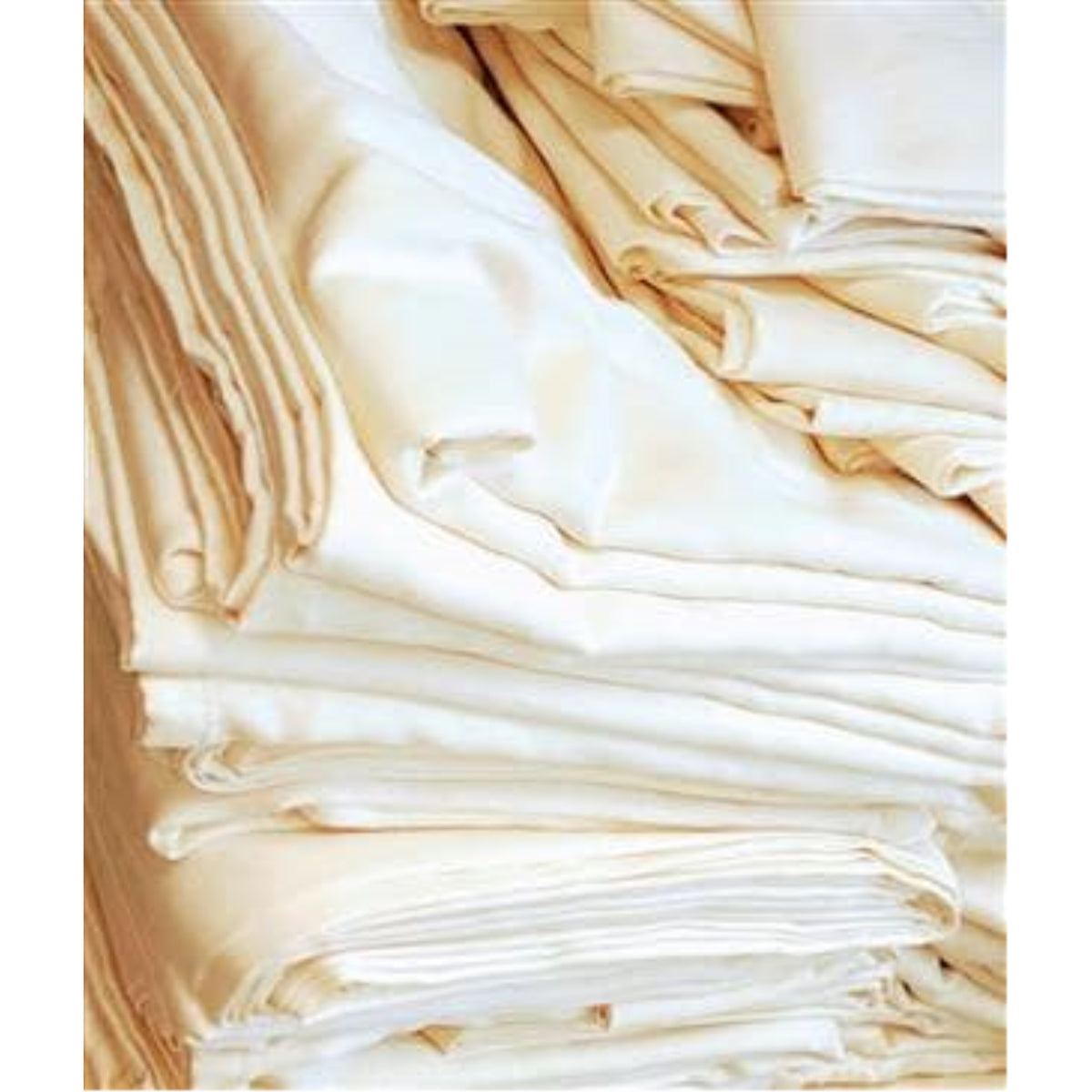 Buckneck W/Zip Cover  In Wlh D Organic Cotton Sateen Sheeting Fabric