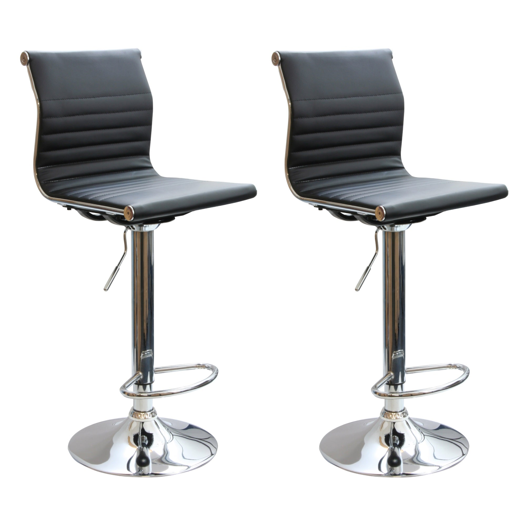 AmeriHome BS2467SET Modern Sophisticated Bar Stool  2 Piece