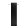 HangUps 18 inch Narrow Storage Cabinet, Black