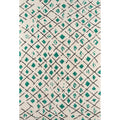 Novogratz Bungalow Bun2 Green Tallulah 36 Inch  X 56 Inch