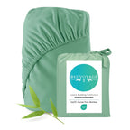 Bamboo Fitted Sheet - 100% Viscose from Bamboo - Seaglass