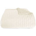 Bamboo Quilted Coverlet - 100% Viscose from Bamboo - Ivory