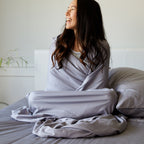 Bamboo Bed Sheet Set, Full - Platinum - FINAL SALE