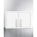 12 Inch  H X 18 Inch  W 2Door Wall Cabinet In White