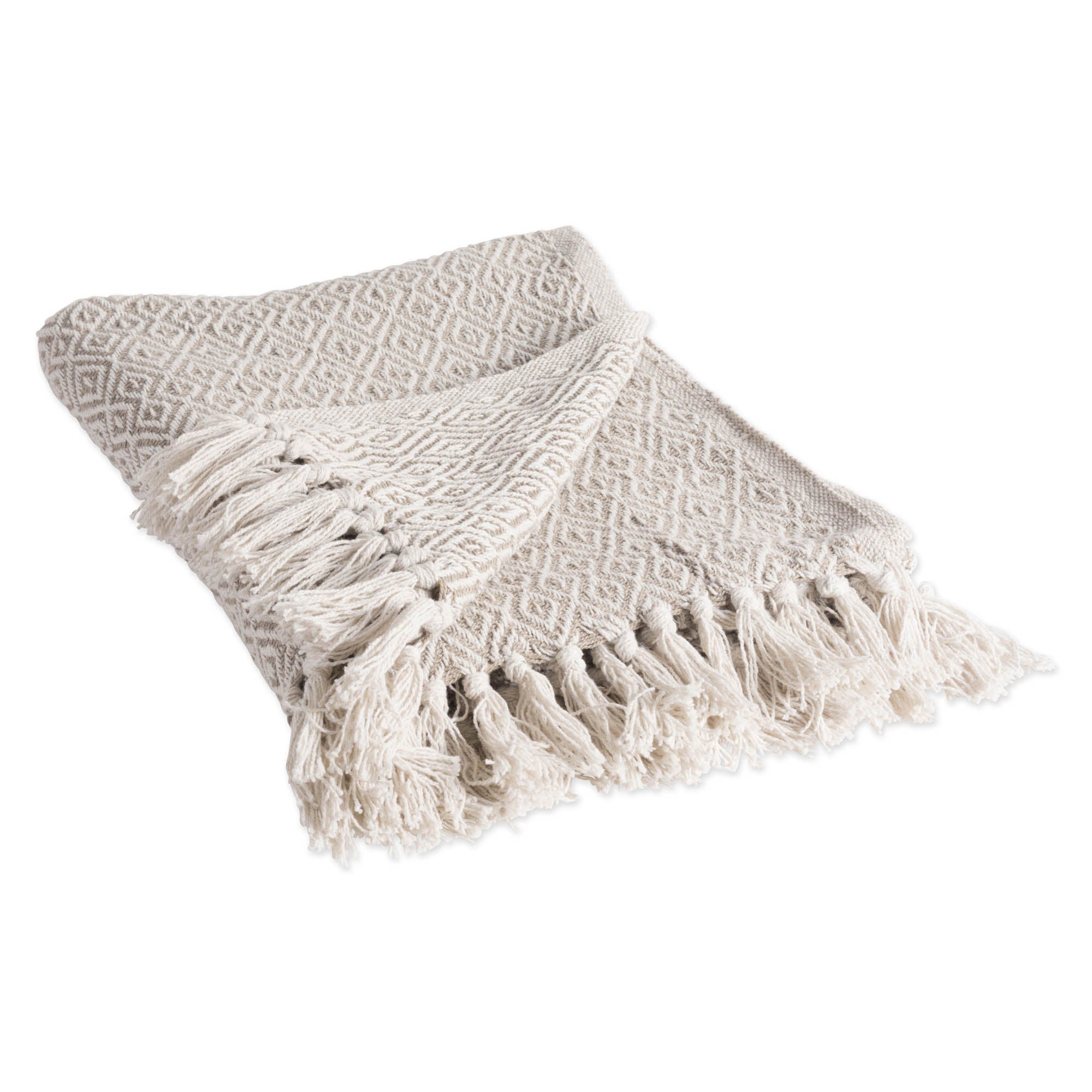 Dii Stone Double Diamond Throw