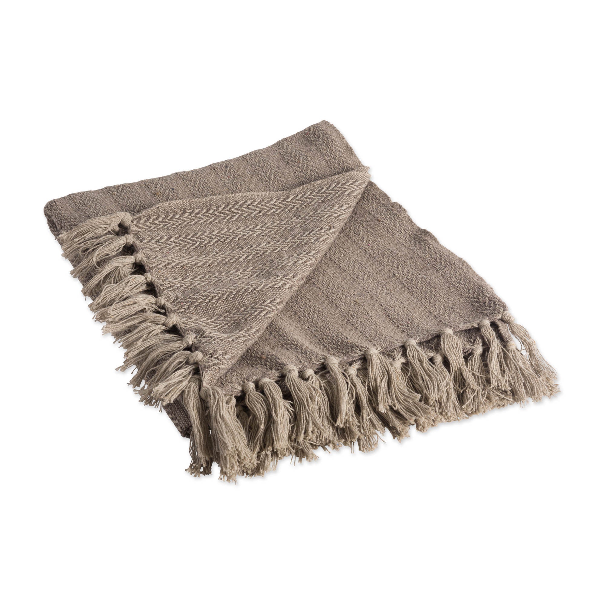 Dii Stone Tonal Textured Throw