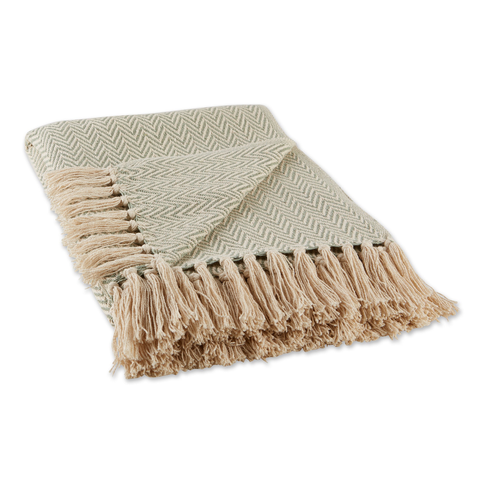 Artichoke Handloom Chevron Throw