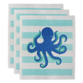 DII Octopus Swedish Dishcloth, 3 Piece