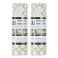DII Cream Lattice Shelf Liner (Set of 2