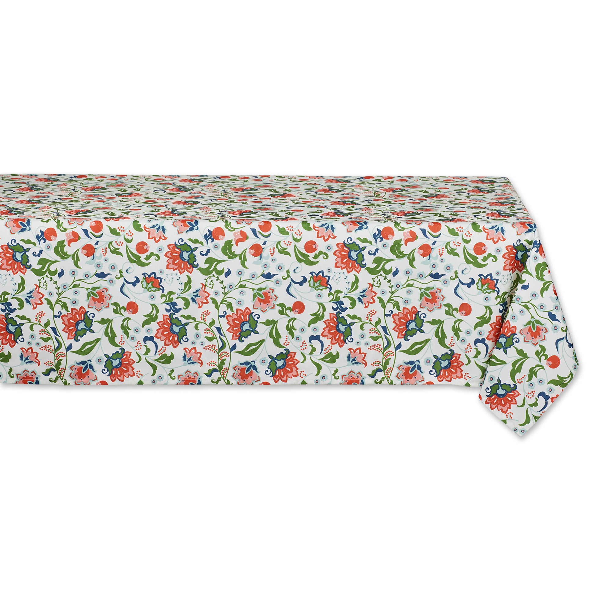 DII Garden Floral Print Outdoor Tablecloth