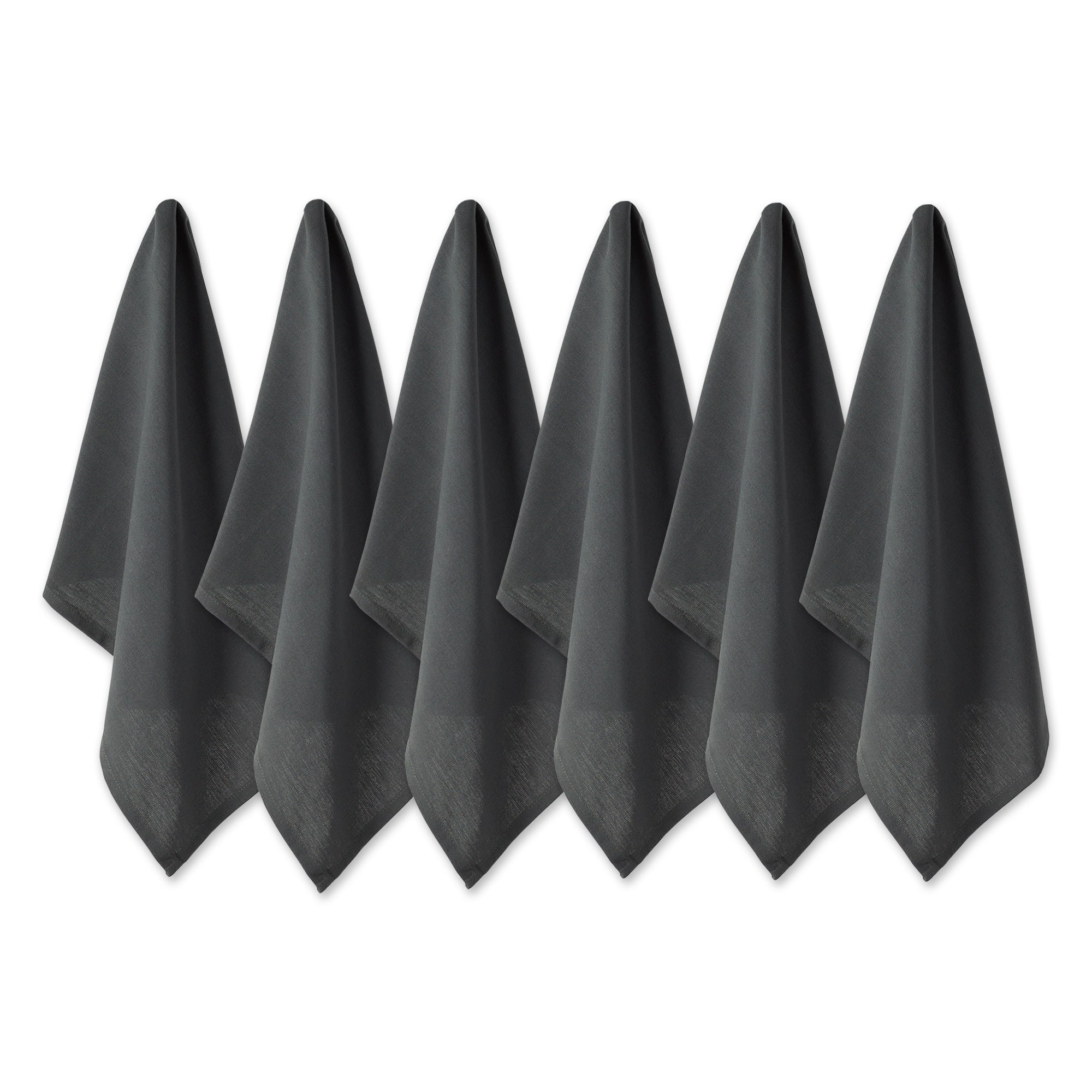 DII Mineral Flat Woven Dishtowels Set of 6