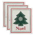 NOEL TREE SWEDISH DISHCLOTH SET/3