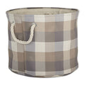 Dii Polyester Bin Tri Color Stone Round Large 15 Inch X16 Inch X16 Inch