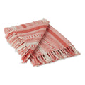 SPICE BRAIDED STRIPE THROW