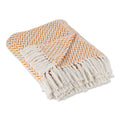 PUMPKIN SPICE ZIGZAG THROW