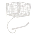 ANTIQUE WHITE FARMHOUSE TOILET PAPER HOLDER