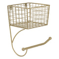 GOLD FARMHOUSE TOILET PAPER HOLDER