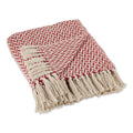 TANGO RED ZIGZAG THROW