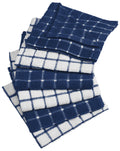 DII Nautical Blue Combo Windowpane Dishcloth (Set of 6)