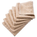 DII Solid Pebble Windowpane Terry Dishcloth (Set of 6)