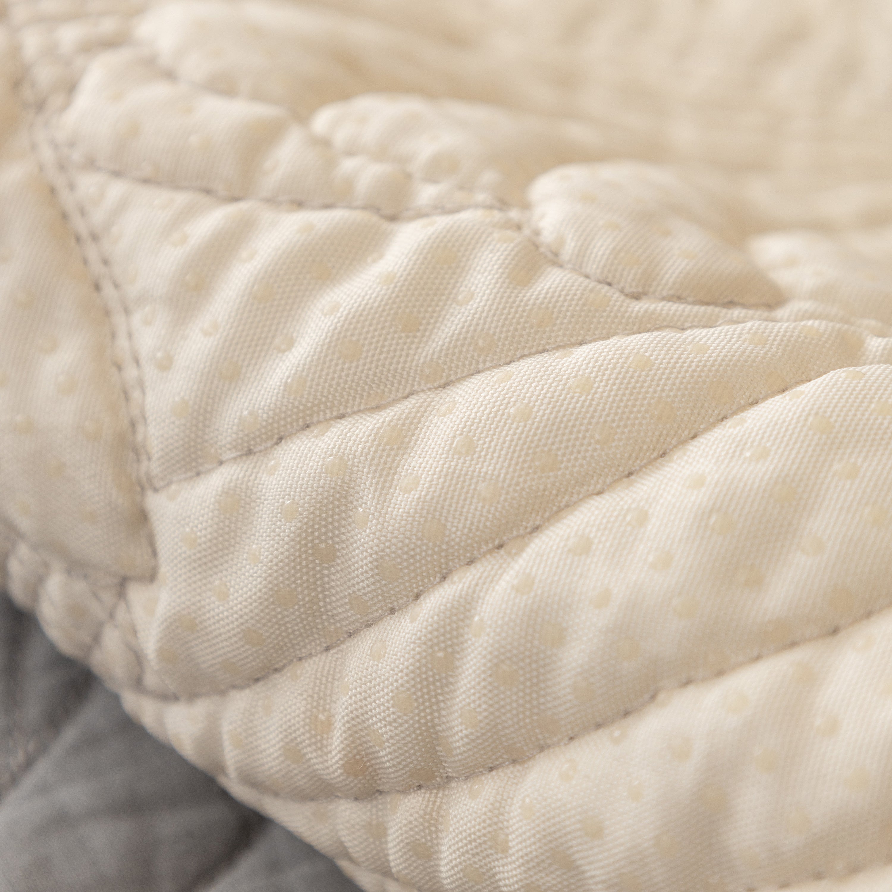 Embossed Leaf Cotton Quilted Sofa Cover Non-Slip Couch Protector with Thick Padding