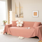 Waterproof Soft Cotton Plush Couch Cover Blanket, Extra Large Furniture Decoration Cover Sofa Slipcovers