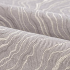 Modular Sofa Cover for Sectionals, Gold Striped Non-Slip Couch Protector