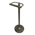 Kingston Brass CC2004 Vintage Freestanding Toilet Paper Holder, Black Stainless