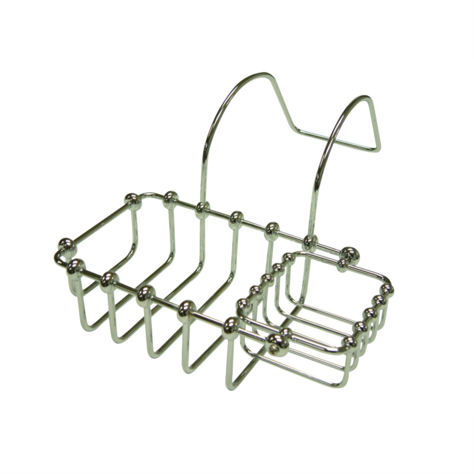 Kingston Brass CC2171 7 Swivel Soap and Sponge Holder, Polished Chrome