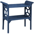 Sunset Trading Cottage Blue Accent Table and Console | Blue