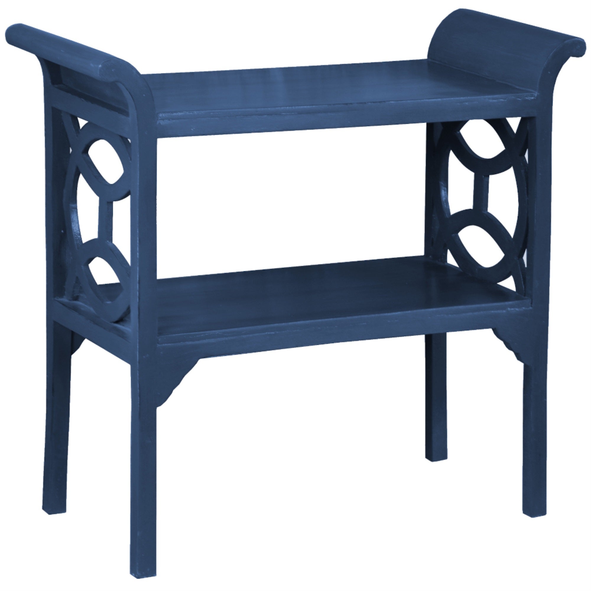 Sunset Trading Cottage Blue Accent Table and Console | Blue