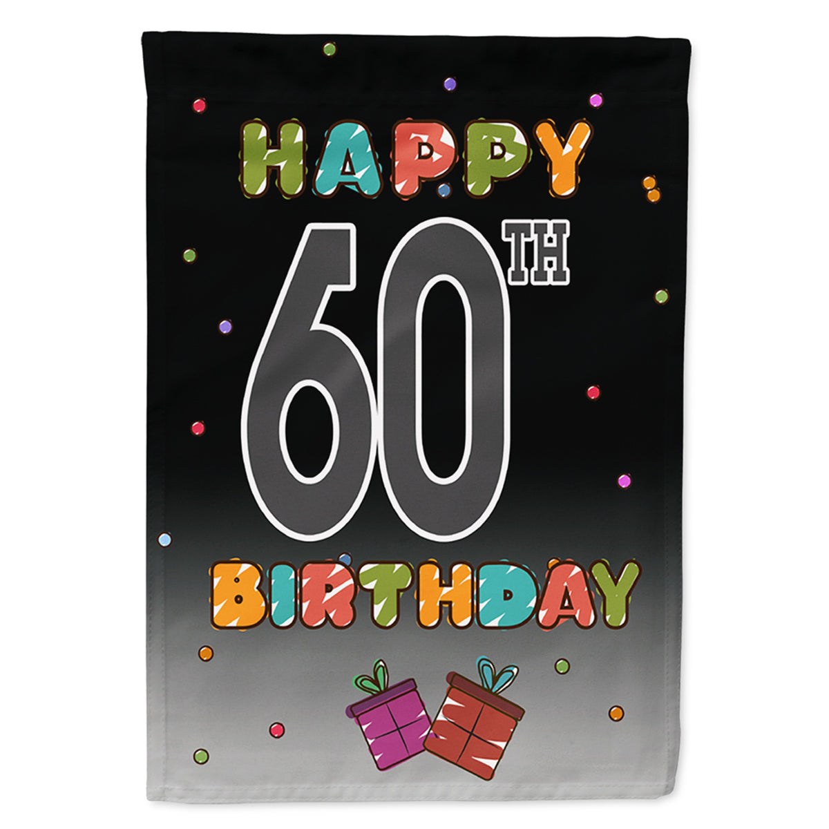 'Caroline'S Treasures Cj1125Gf Happy 60Th Birthday Flag, Small, Multicolor'