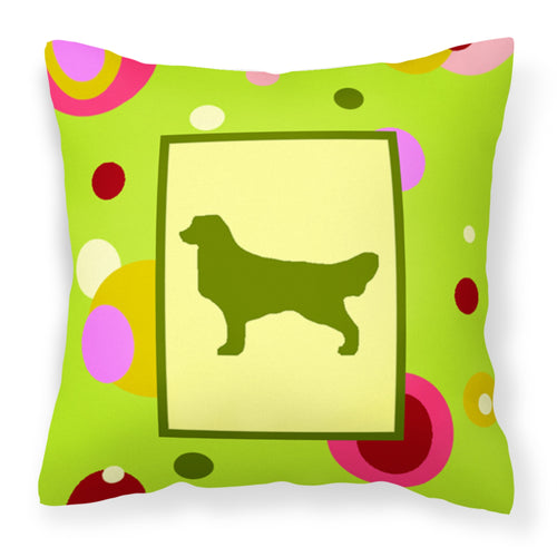 'Caroline'S Treasures Ck1033Pw1414 Golden Retriever Decorative Canvas Fabric Pillow, Large, Multicolor'