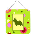CarolineS Treasures Ck1048Ds66 Norwich Terrier Aluminum Metal Wall Or Door Hanging Prints, 6 X 6 Inch  Inch , Multicolor