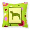 'Caroline'S Treasures Ck1070Pw1414 Rhodesian Ridgeback Decorative Canvas Fabric Pillow, Large, Multicolor'