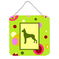 CarolineS Treasures Ck1080Ds66 Great Dane Aluminum Metal Wall Or Door Hanging Prints, 6 X 6 Inch  Inch , Multicolor