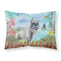 CarolineS Treasures Schnauzer Spring Pillowcase Standard Multicolor