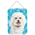 CarolineS Treasures Bichon Frise Winter Metal Print, 16 Inch  Inch  X 12 Inch  Inch , Multicolor