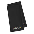 CarolineS Treasures Ck1603Bktwe Basset Hound Easter Black Embroidered Kitchen Towel Set Of 2