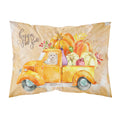 Fall Harvest Champagne Cockapoo Fabric Standard Pillowcase