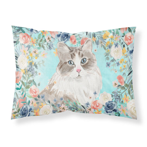 'Caroline'S Treasures Siberian Spring Flowers Fabric Standard Pillowcases, Multicolor'