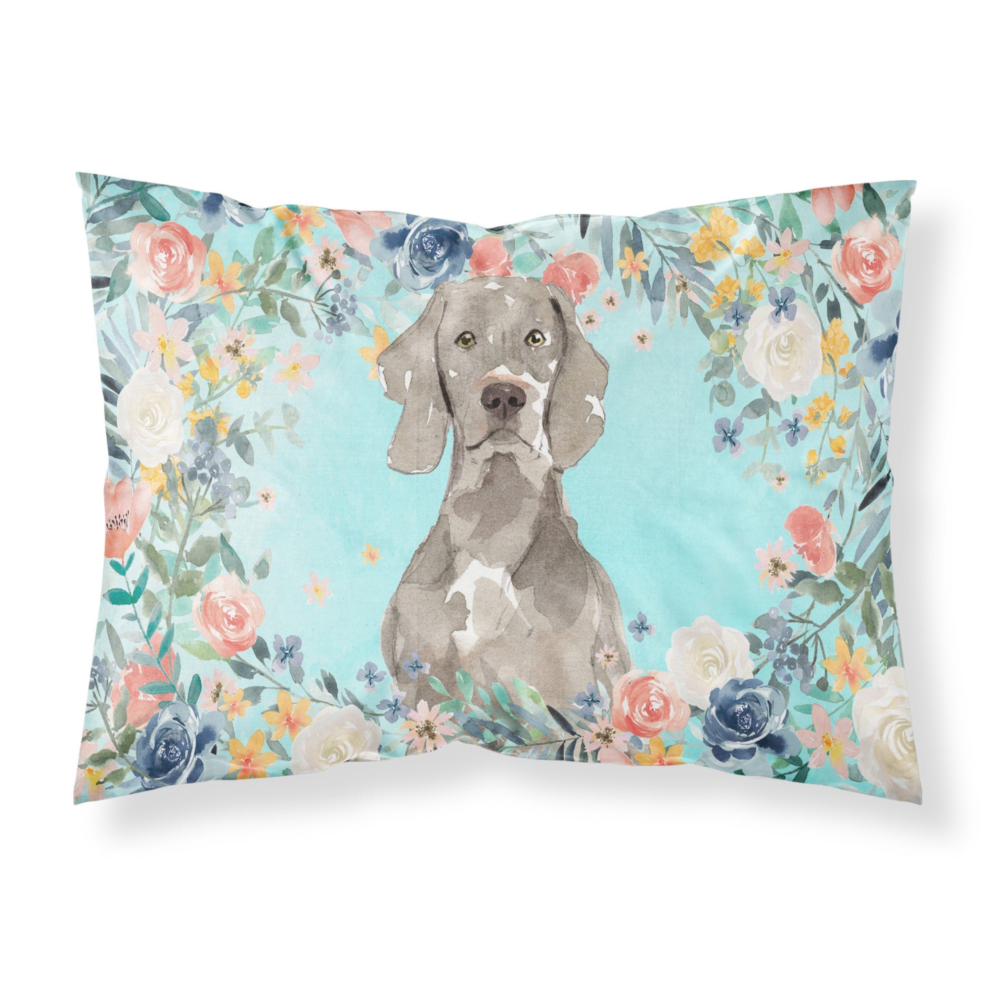 'Caroline'S Treasures Weimaraner Fabric Standard Pillowcases, Multicolor'