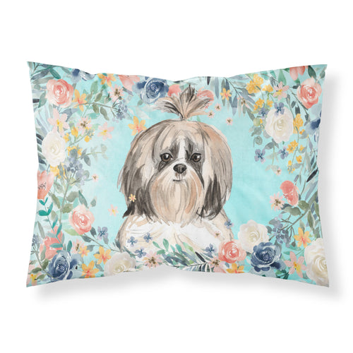 'Caroline'S Treasures Shih Tzu Fabric Standard Pillowcases, Multicolor'