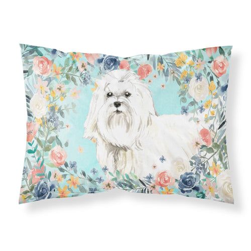 'Caroline'S Treasures Maltese Fabric Standard Pillowcases, Multicolor'